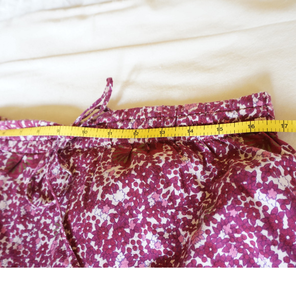 100% Cotton Flowing Boho Flowy Flowery Festival Skirt - Picture 4 of 5